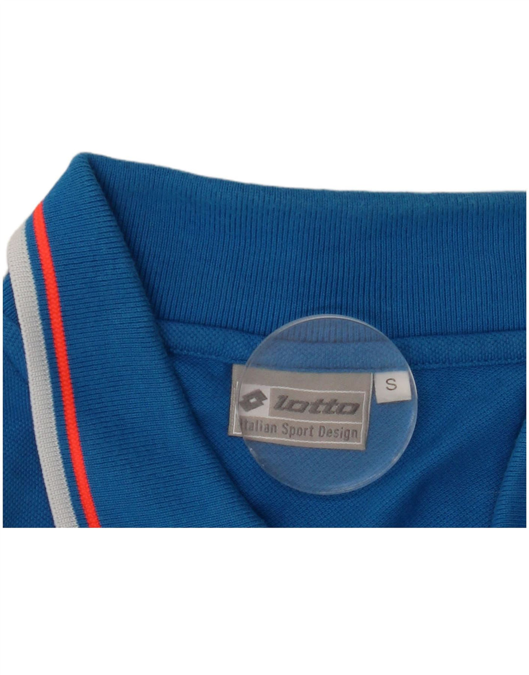 Tricou polo pentru bărbați Lotto Bumbac albastru mic
