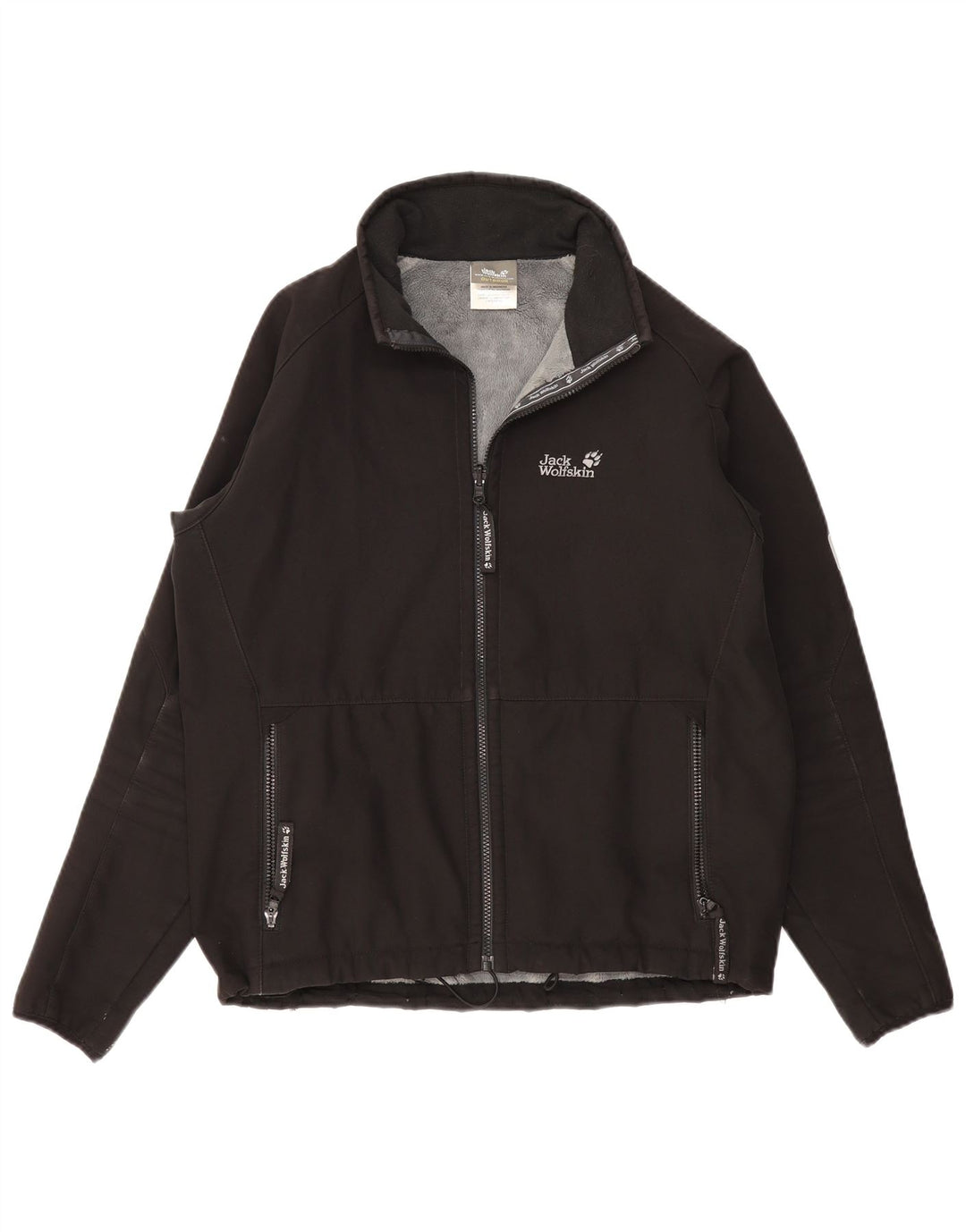 Jack Wolfskin Bomber Jacket pentru femei UK 36/38 Poliester mediu negru