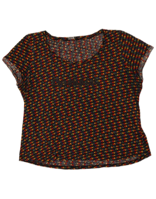 Tricou grafic Desigual pentru femei Top UK 20 2XL Multicolor