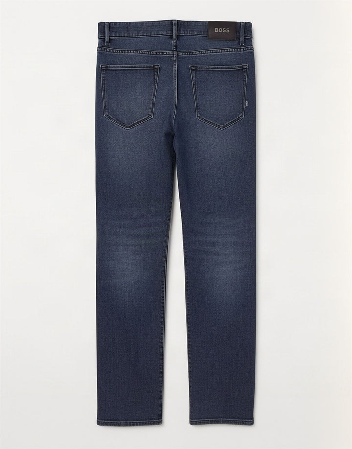 Blugi slim pentru bărbați Hugo Boss W32 L30 bleumarin