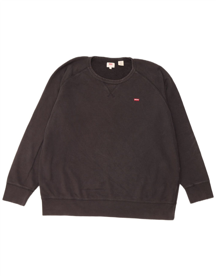 Pulover Levi's pentru bărbați, 2XL, bumbac negru