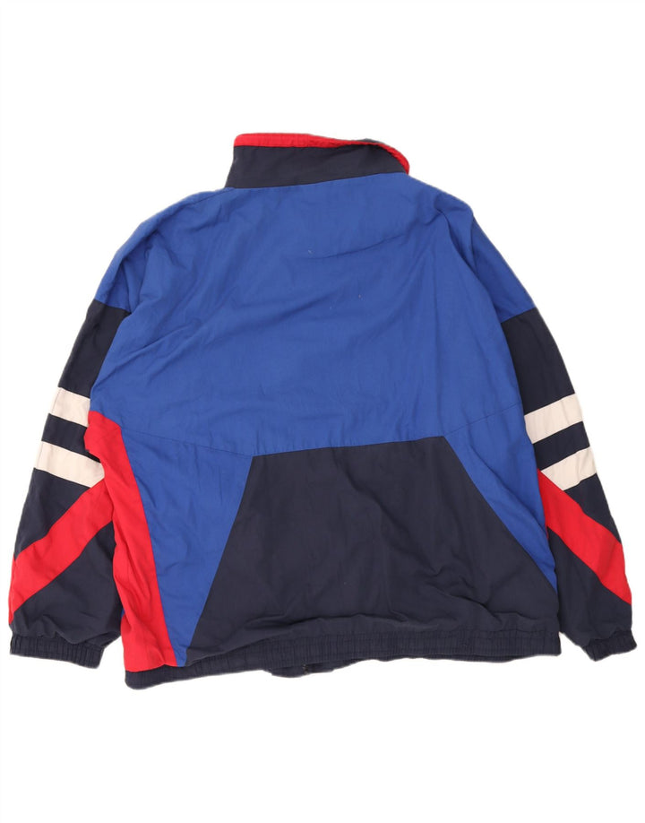 Jachetă de trening pentru bărbați Donnay 2XL, albastru, bloc de culoare
