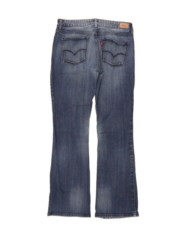 LEVI'S Womens Mid Rise Bootcut Jeans US 8 Medium W34 L32 Blue
