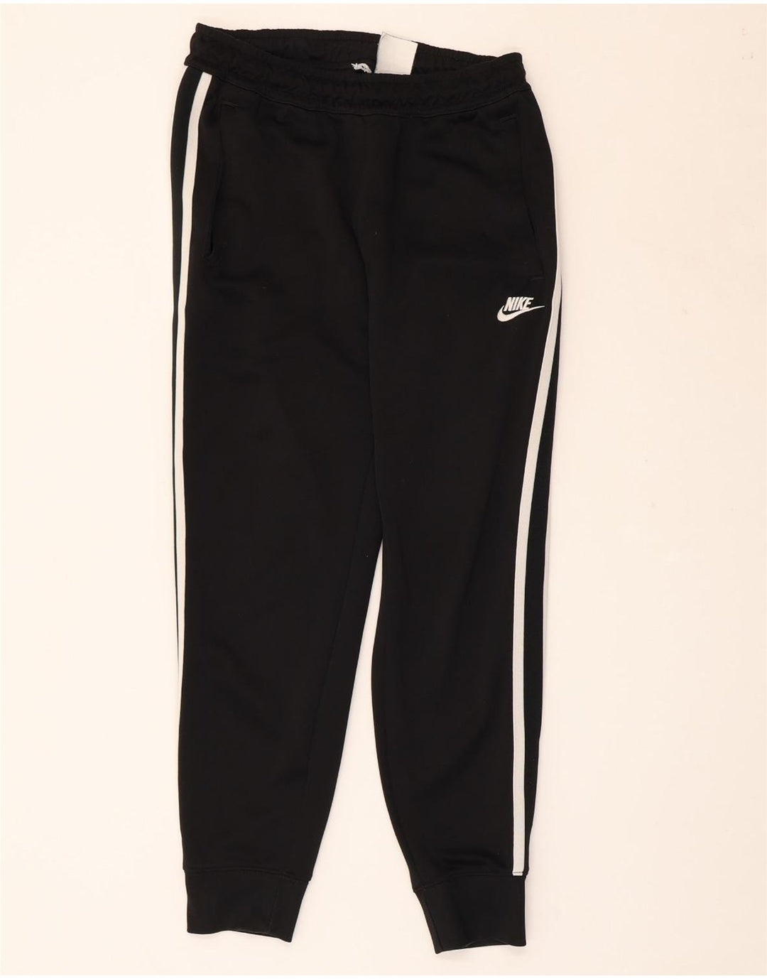 Pantaloni de trening pentru bărbați NIKE Pantaloni de jogging Mici, negru, poliester