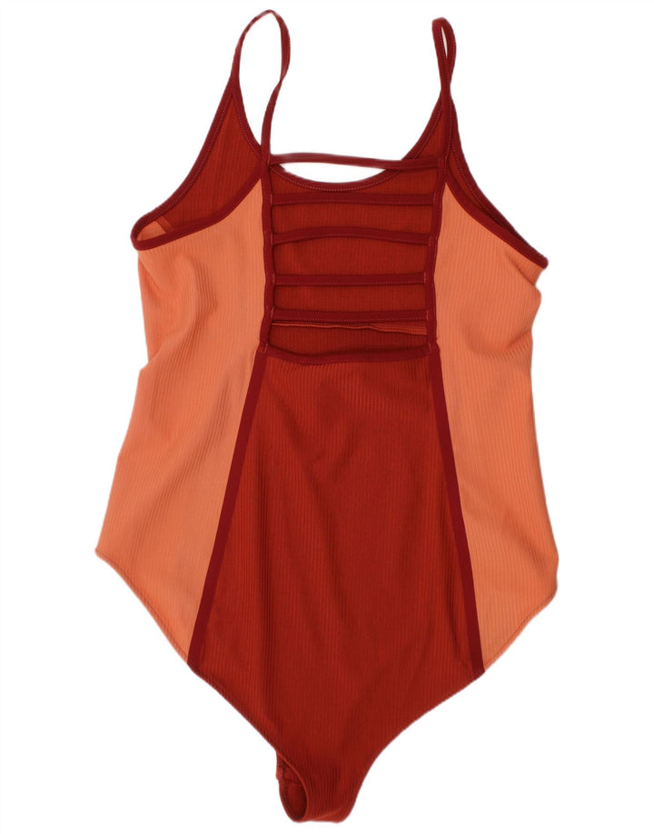 Costum de baie pentru femei Puma, portocaliu mediu, poliester, sport