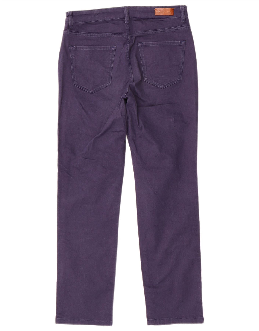 Massimo Dutti Pantaloni slim casual pentru femei L26 L26 bleumarin