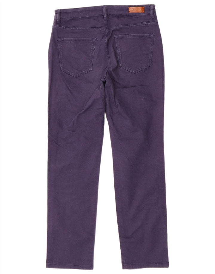 Massimo Dutti Pantaloni slim casual pentru femei L26 L26 bleumarin