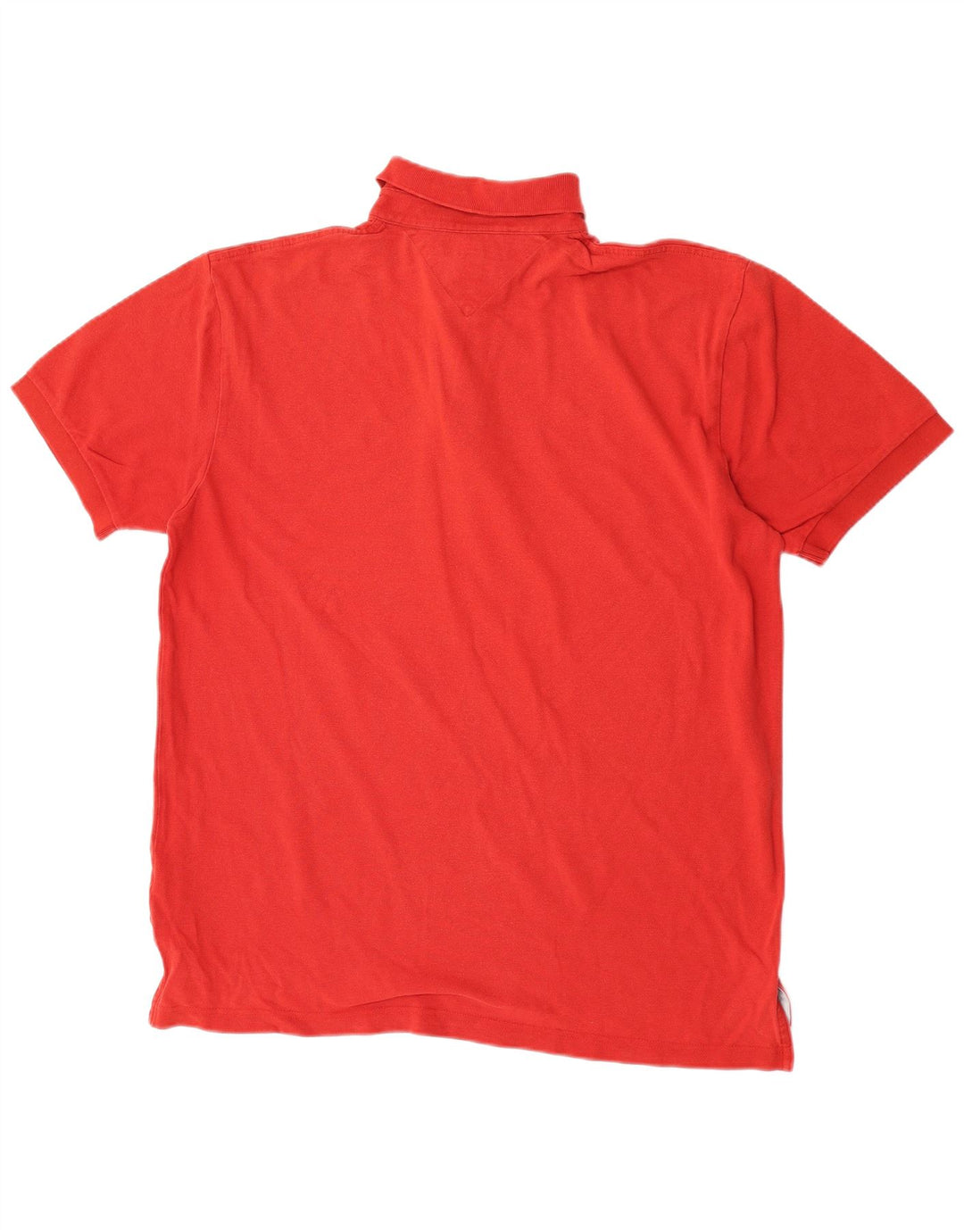 Tricou polo Tommy Hilfiger pentru bărbați, bumbac roșu mare