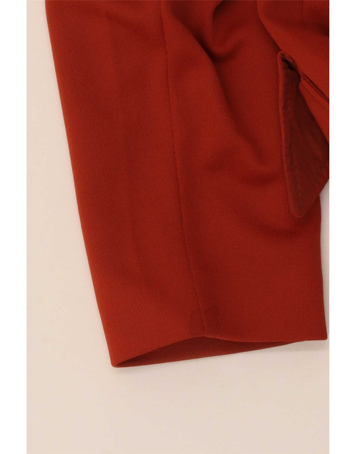 Pardesiu vintage pentru femei UK 12 Medium Red