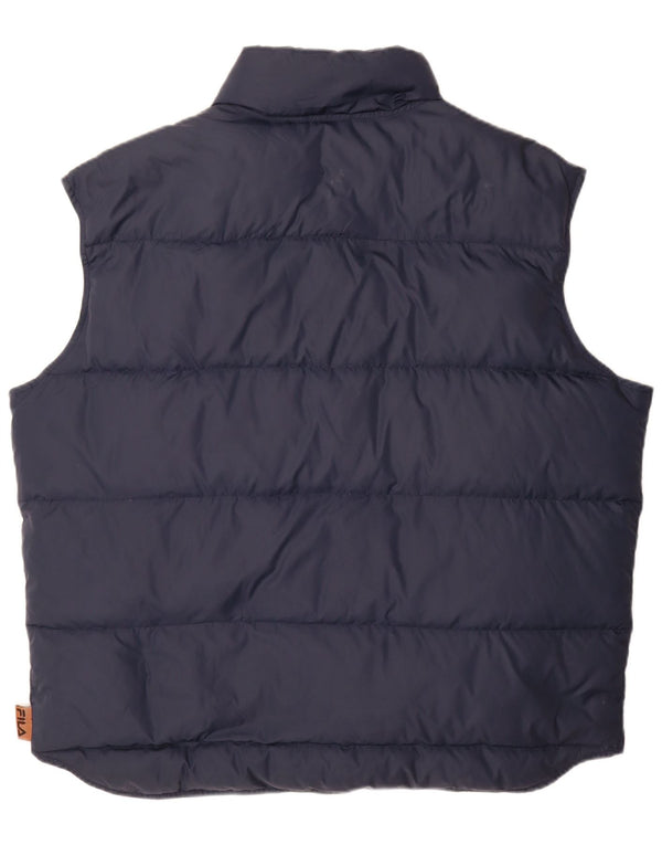 Gilet Captusit Fila pentru barbati IT 56 XL Bleumarin Poliamida