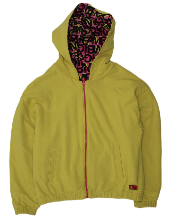 Jachetă reversibilă VINTAGE pentru fete, cu glugă, 11-12 ani, bumbac roz