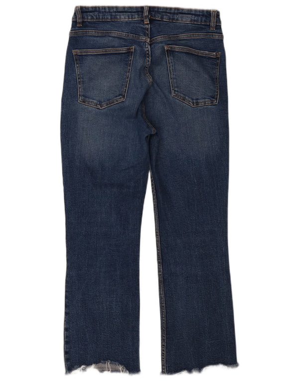 Blugi tăiați pentru femei Zara EU 40 Medium W30 L26 Albastru
