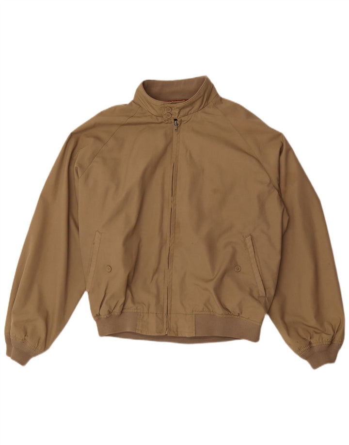 Rifle Bomber Jacket pentru bărbați UK 40 mare, bej, poliester