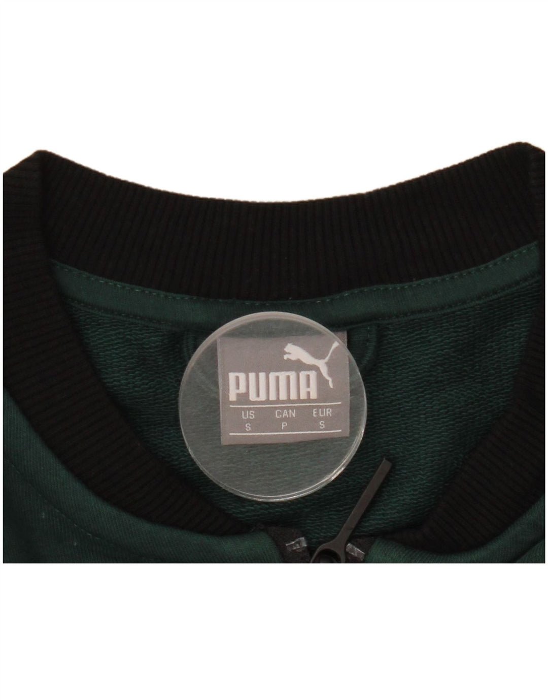 Jachetă de trening Puma Italia Graphic pentru bărbați, verde mică