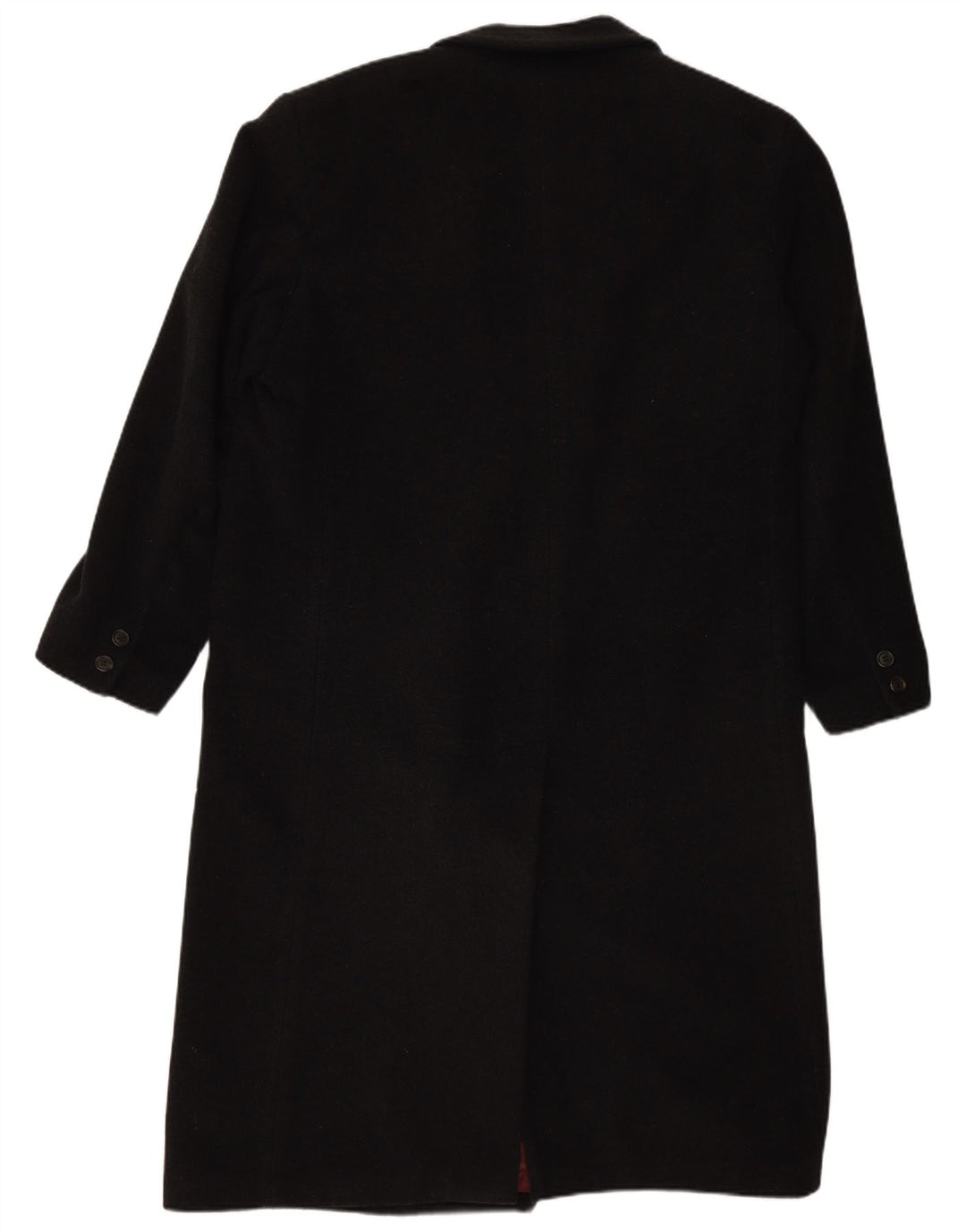 BUGATTI Palton dublu pentru bărbați, cu tăiere lentă, IT 48, lână neagră medie