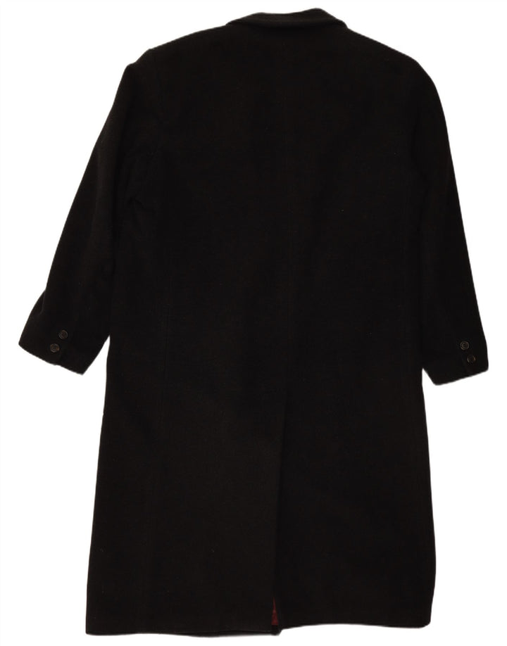 BUGATTI Palton dublu pentru bărbați, cu tăiere lentă, IT 48, lână neagră medie