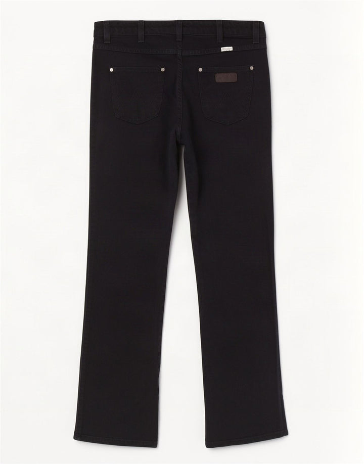 Blugi drepti pentru femei Wrangler Iris W30 L30 bumbac negru