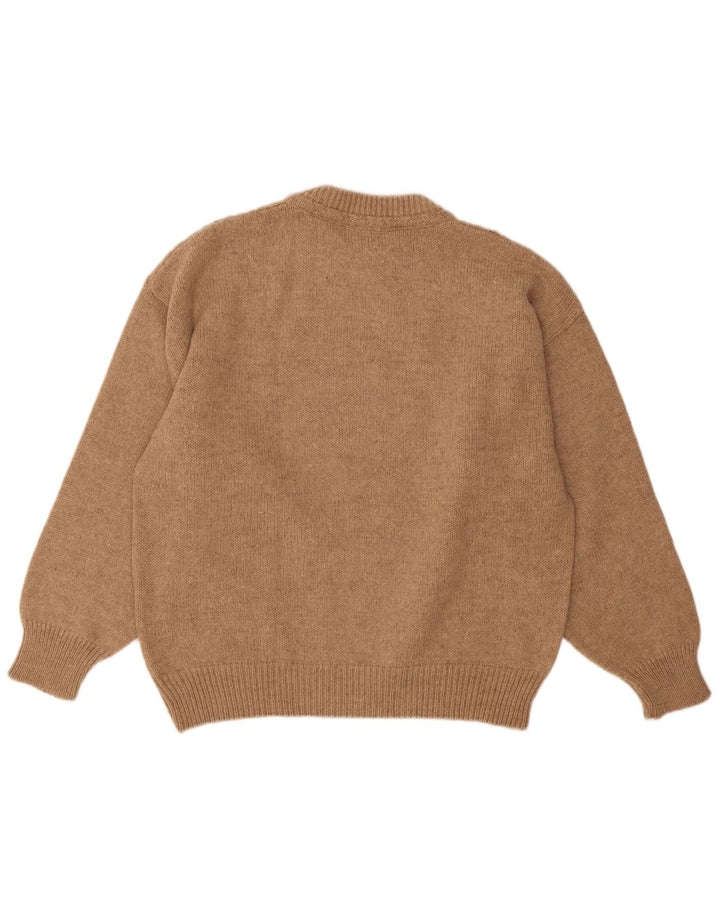 Pulover pentru bărbați Tobia System cu gâtul turnat IT 48 Medium Beige Lână