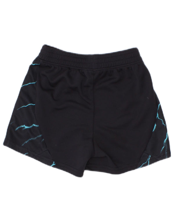 Pantaloni scurți sport Puma Manchester City Graphic pentru băieți 2-3 ani, negru, poliester