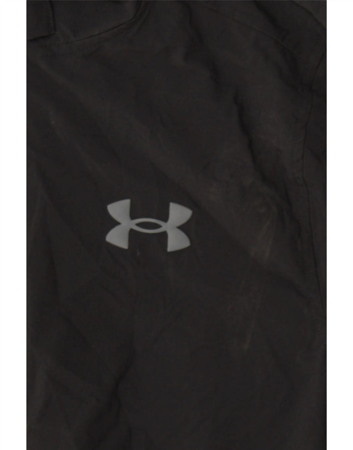 Jachetă de ploaie cu glugă pentru bărbați Under Armour UK 36 Small Black Colorblock