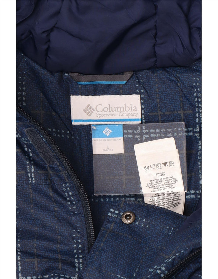 Jachetă Windbreaker pentru băieți Columbia 14-15 ani, mare, albastru, poliester