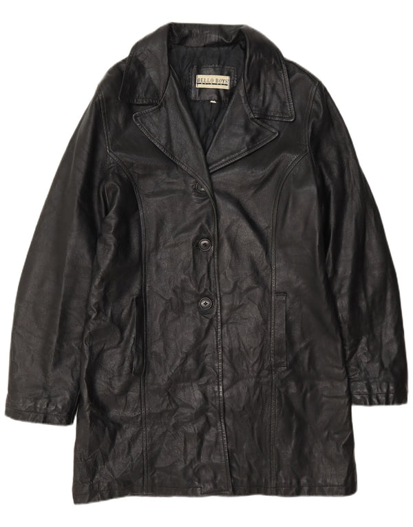Palton din piele pentru femei Bello Boys UK 14 Large Black