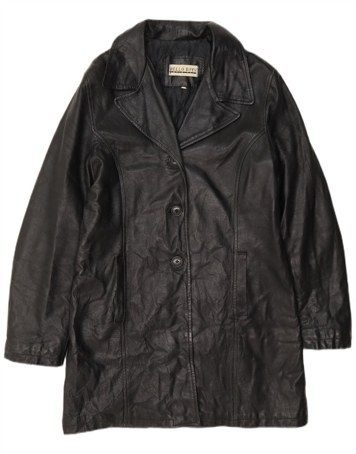 Palton din piele pentru femei Bello Boys UK 14 Large Black