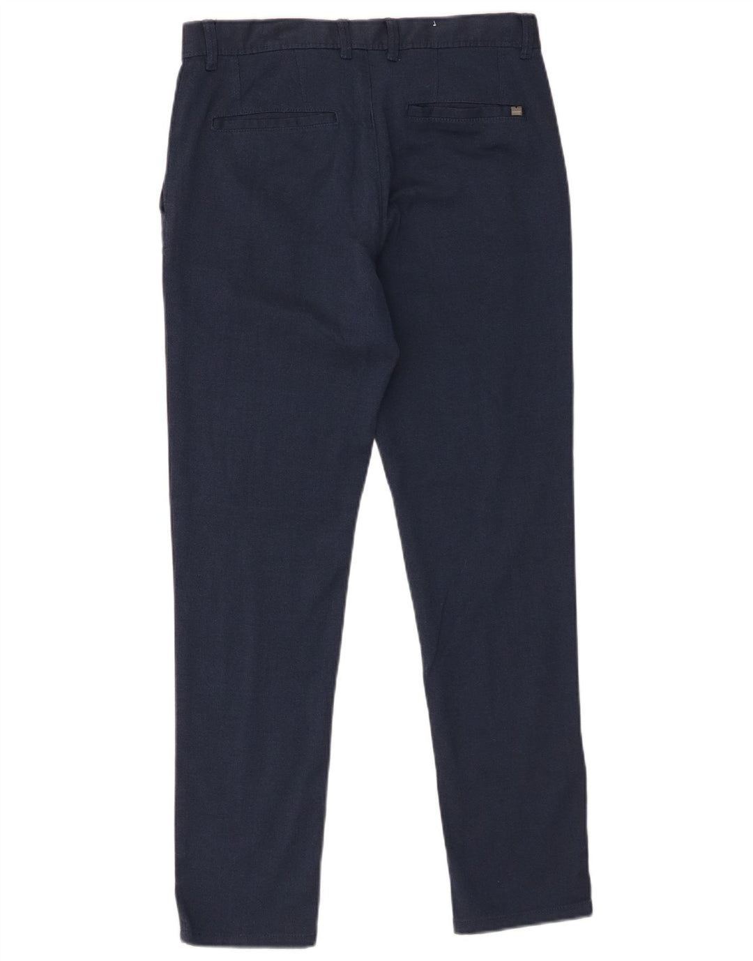 Pantaloni chino slim pentru bărbați Zara EU 38 Mici L30 L29 Bleumarin Poliester