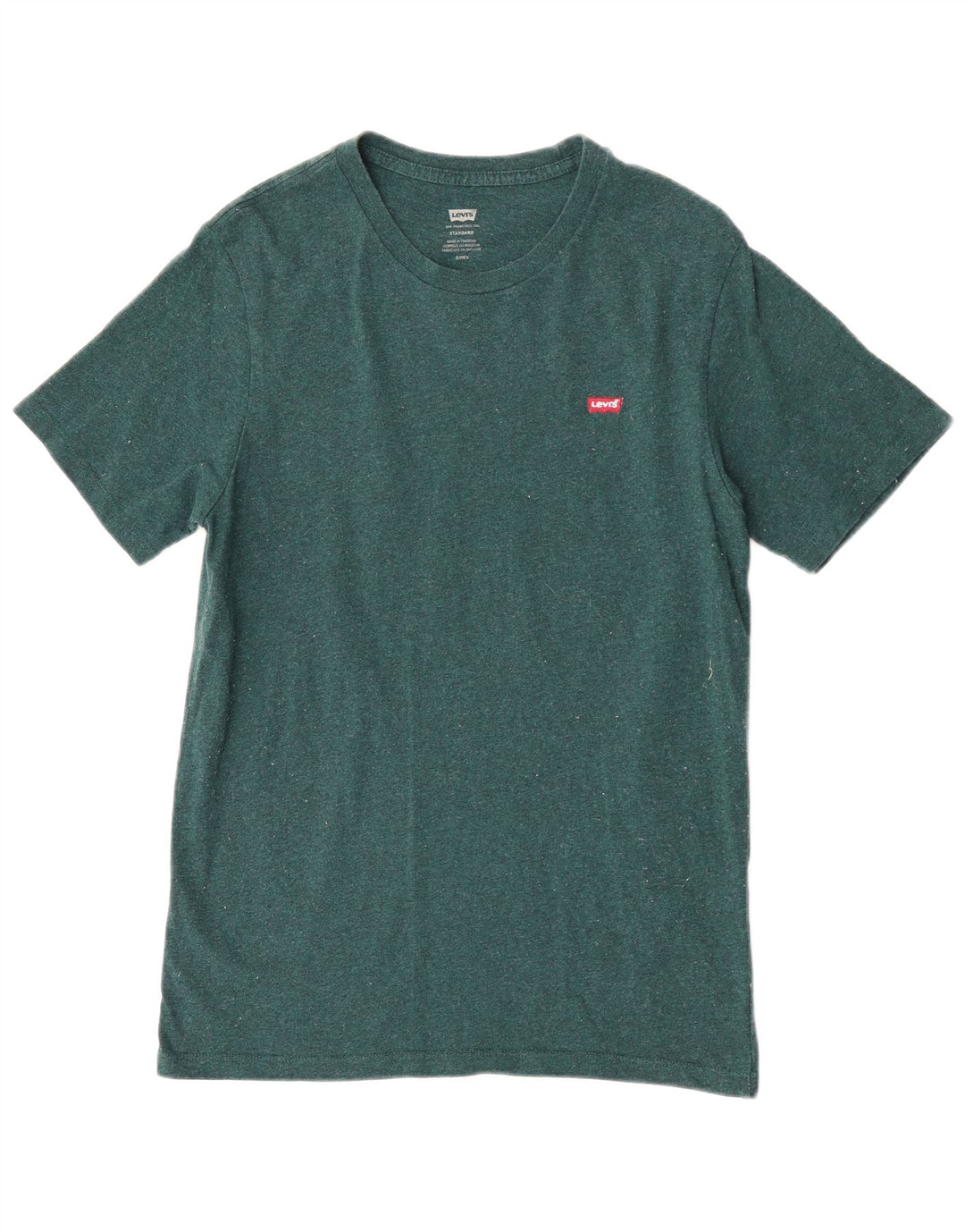 Tricou standard pentru bărbați Levi's Top mic din bumbac verde