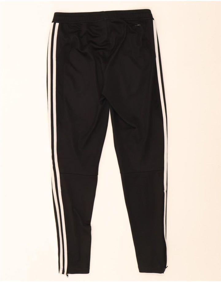 Pantaloni de trening Adidas pentru femei UK 8/10 Poliester negru mic
