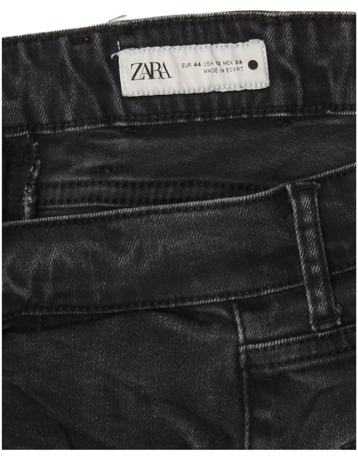 Blugi tăiați pentru femei Zara EU 44 XL W34 L25 gri
