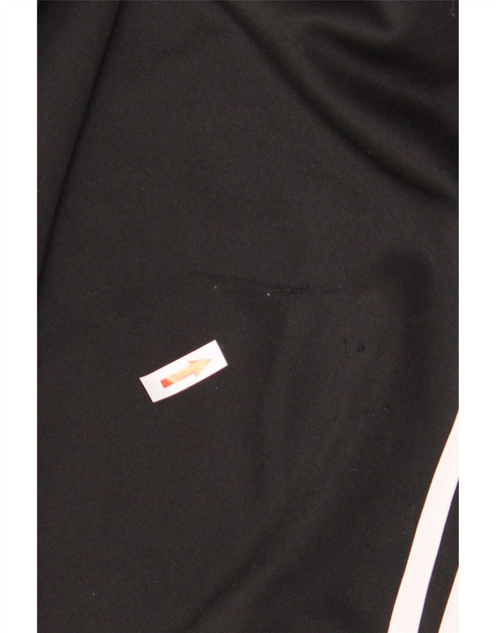 Pantaloni de trening Adidas Climalite pentru bărbați, negru mediu, poliester bloc de culoare