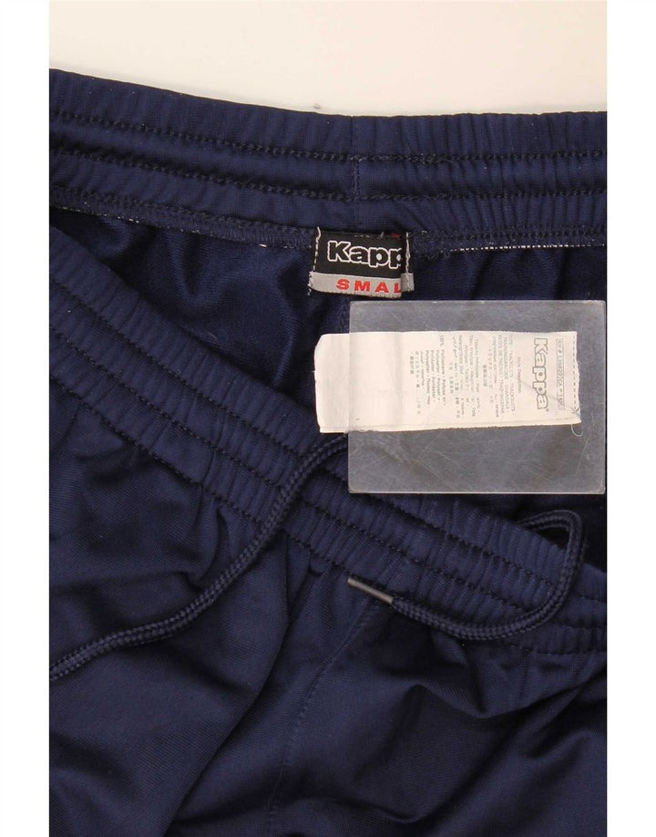 Pantaloni de trening cu grafică pentru bărbați Kappa Pantaloni de jogging Mici Poliester bleumarin