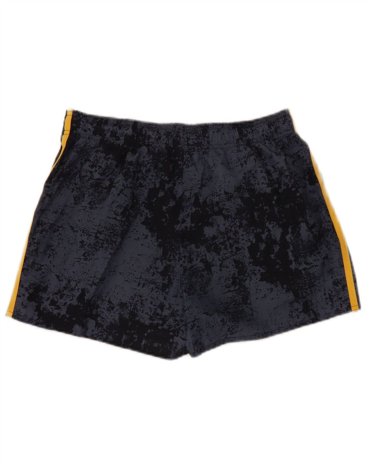 Pantaloni scurți sport pentru bărbați Adidas, gri mediu, poliester Tie Dye