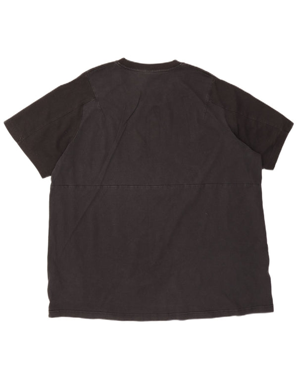 Tricou pentru bărbați Adidas Top 2XL bumbac negru