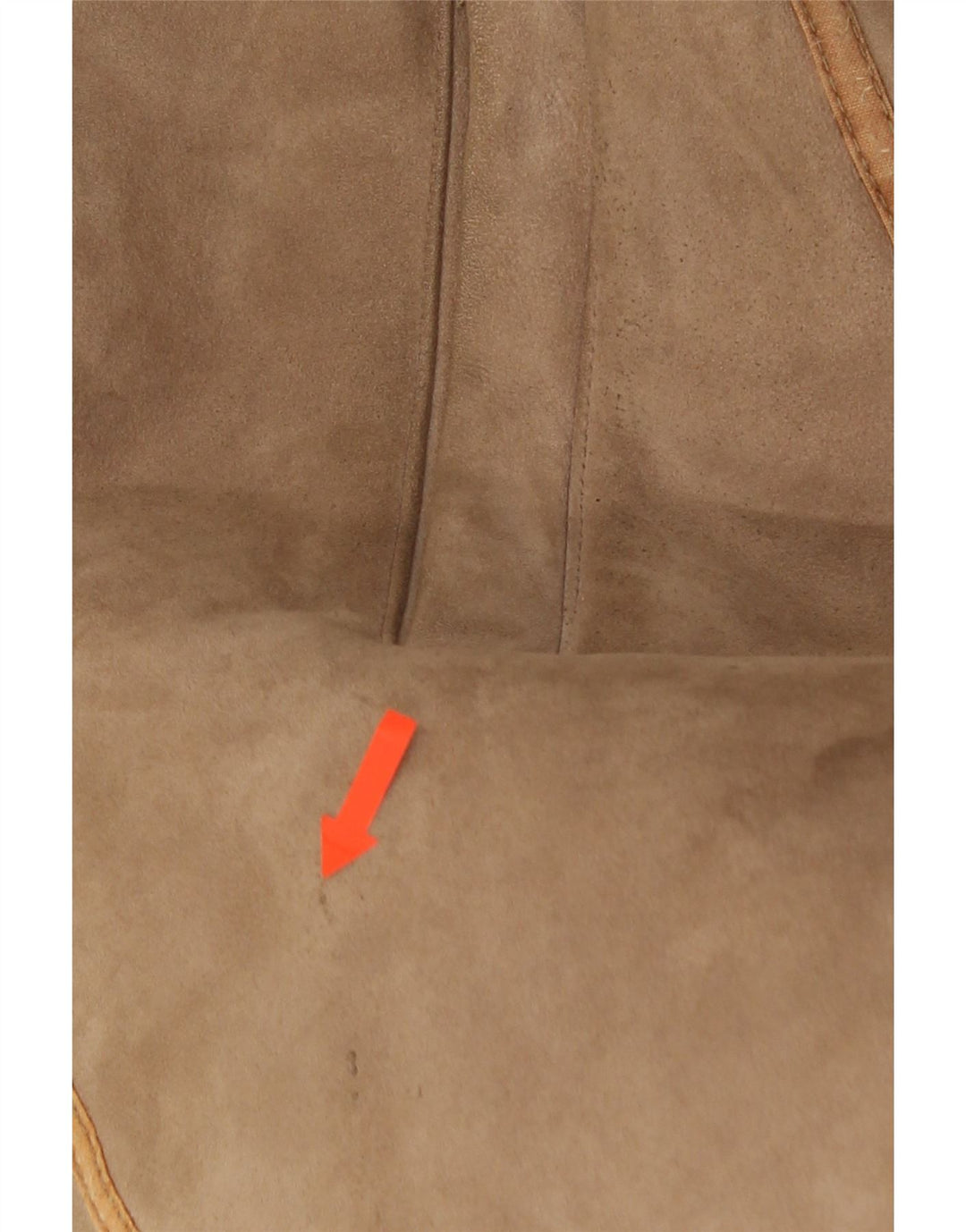 Palton pentru femei VINTAGE din shearling UK 16 mare maro