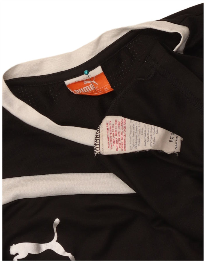 Tricou pentru bărbați Puma Top 2XL Negru Poliester Colorblock