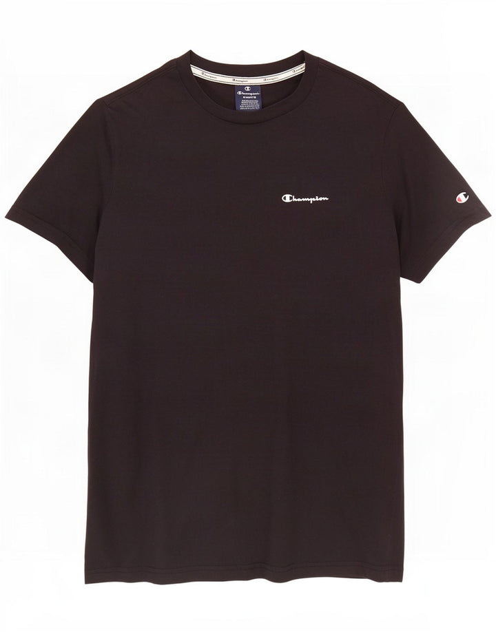 Tricou pentru bărbați Champion Top mic bumbac negru