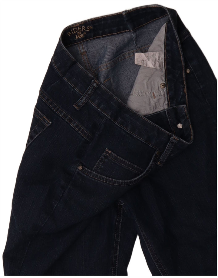 Jeans Capri Riders Lee pentru femei US 8 Medium W30 L18 Bumbac bleumarin