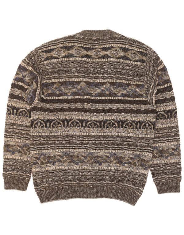 Marcazzani Pulover Cardigan Bărbați IT 50 Medium Gri Retro