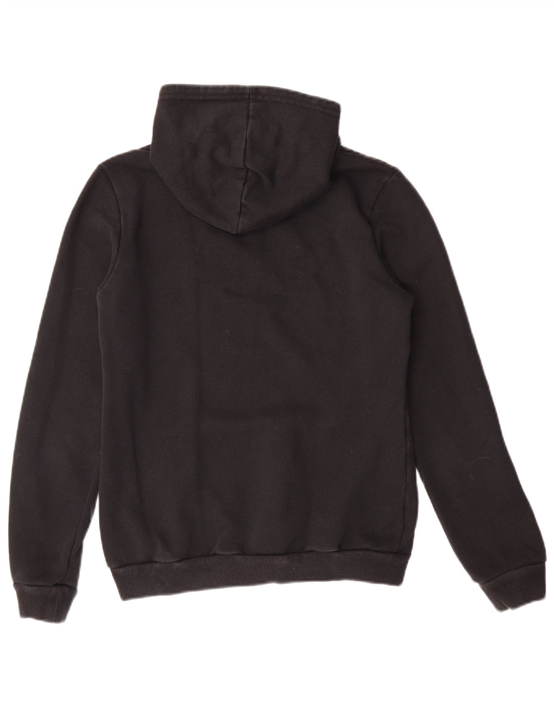 Pulover pentru fete PUMA Graphic Hoodie 13-14 ani, bumbac negru