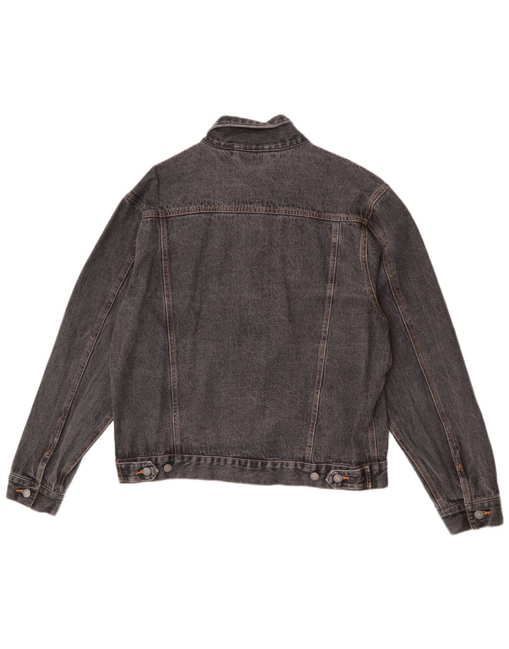 Jachetă de denim vintage pentru bărbați UK 42 XL bumbac gri
