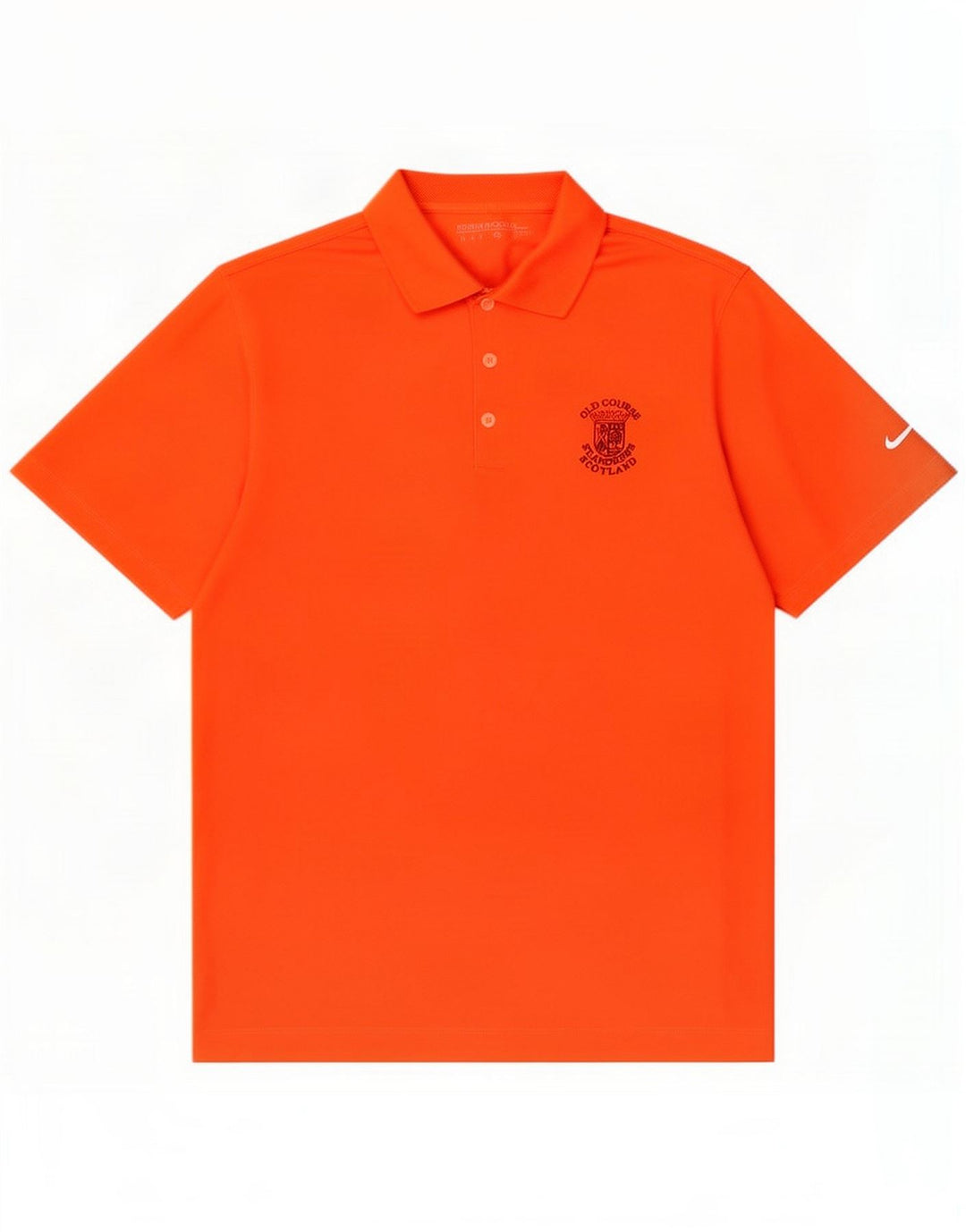 Treu polo pentru bărbați Nike Poliester portocaliu mediu