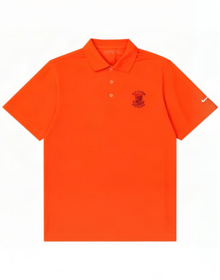 Treu polo pentru bărbați Nike Poliester portocaliu mediu
