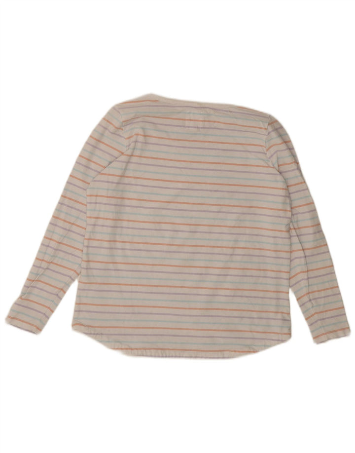 Fat Face Top pentru femei cu mânecă lungă UK 14 Medium, multicolor, bumbac cu dungi
