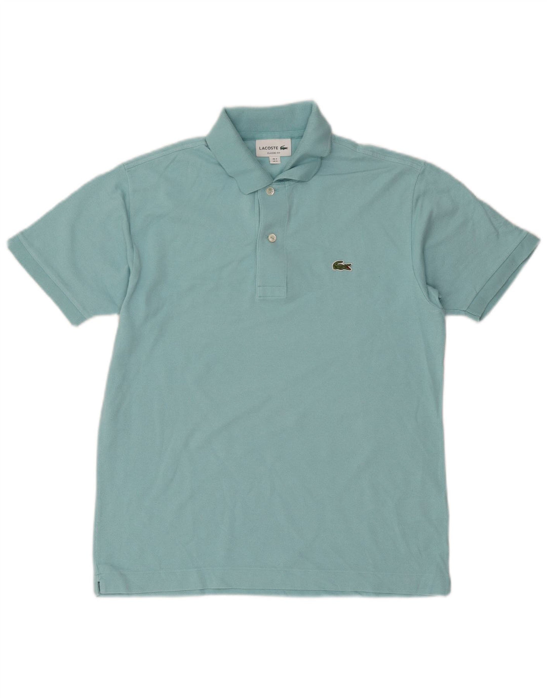 Tricou polo Lacoste Classic Fit pentru bărbați, mărimea 3, bumbac albastru mic