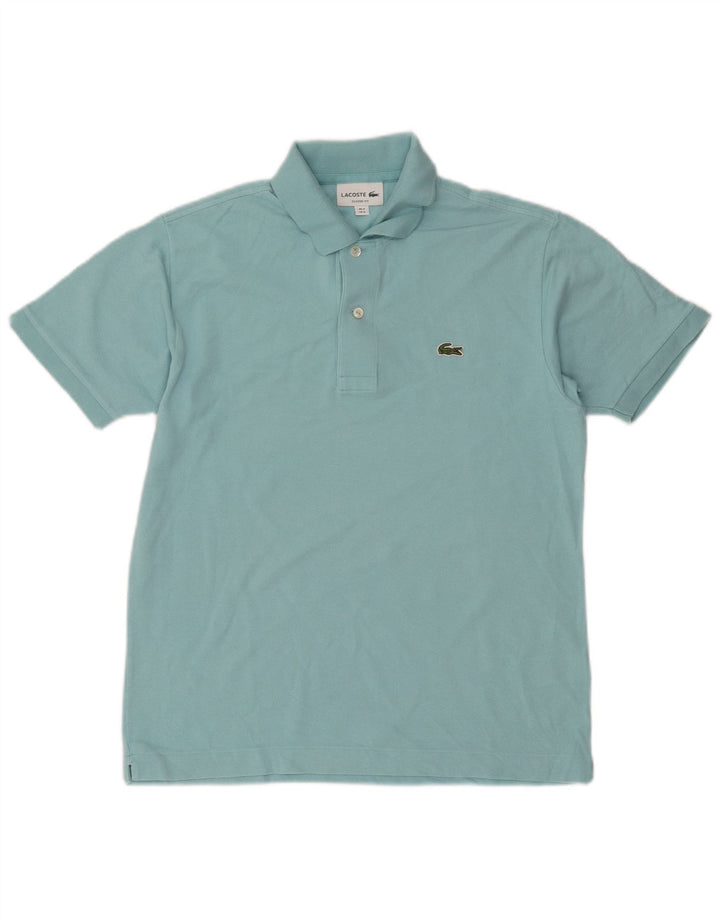 Tricou polo Lacoste Classic Fit pentru bărbați, mărimea 3, bumbac albastru mic