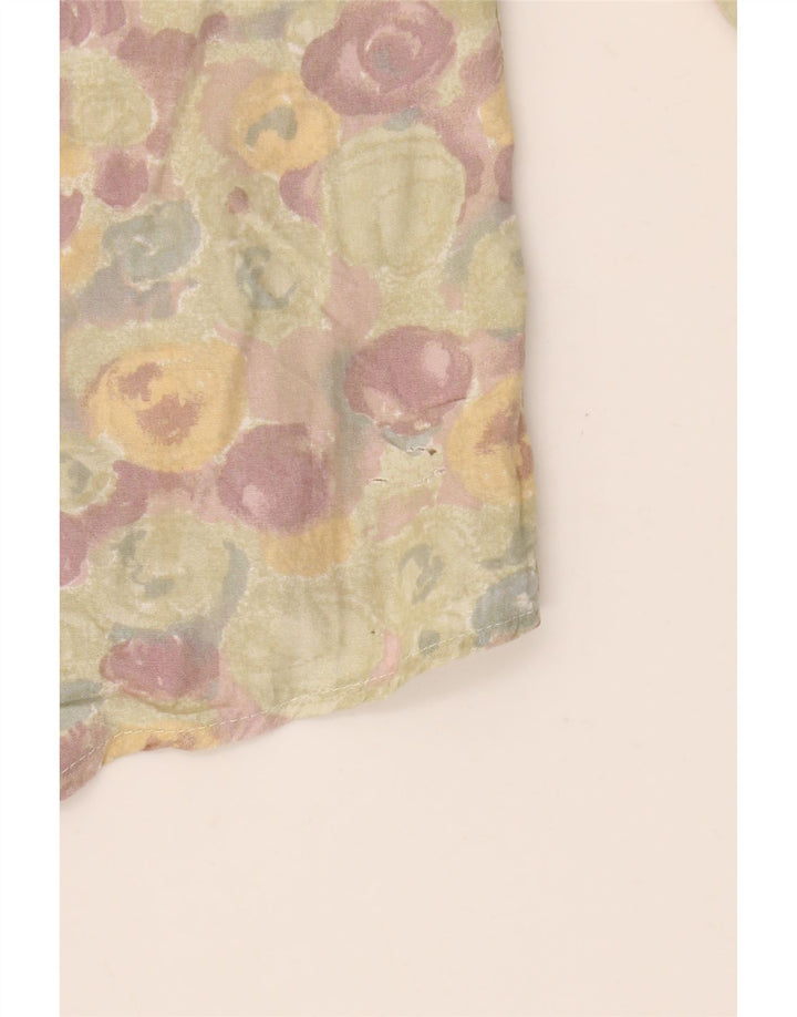 Cămașă Bărbați VINTAGE Mare Multicoloră Floral