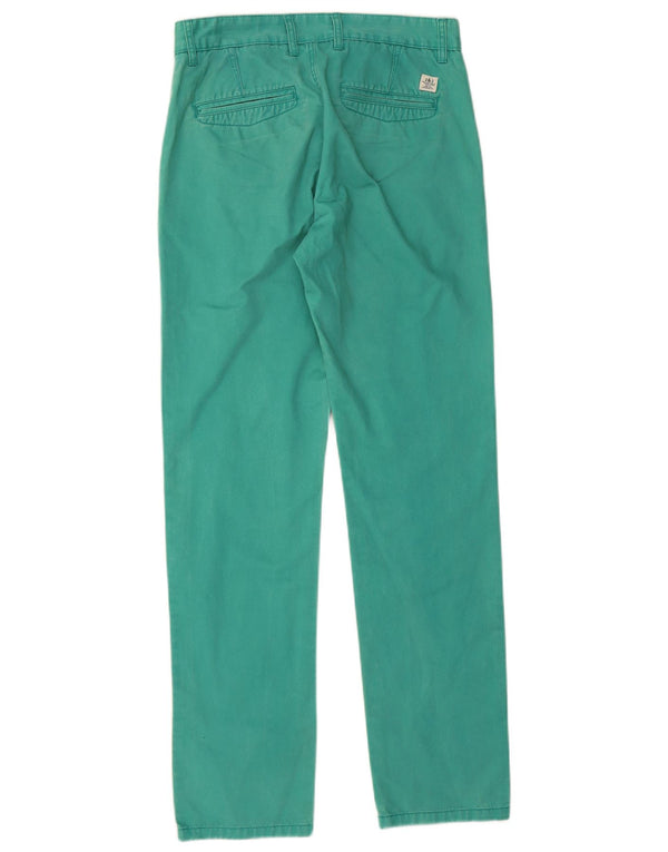 Pantaloni chino slim pentru bărbați JACK & JONES L32 L34 bumbac verde