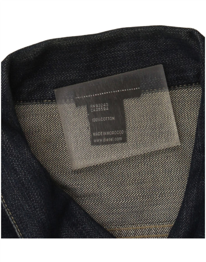 Jachetă de blugi pentru bărbați Diesel UK 44 2XL Bumbac bleumarin